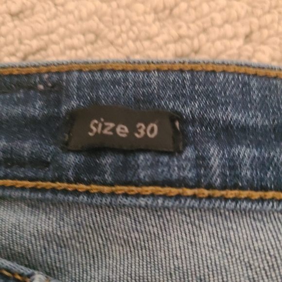 Jeans "Tailor Made" Denim Women Mid Rise Skinny Cuffed Size 30 Plenty Brand - Picture 5 of 11